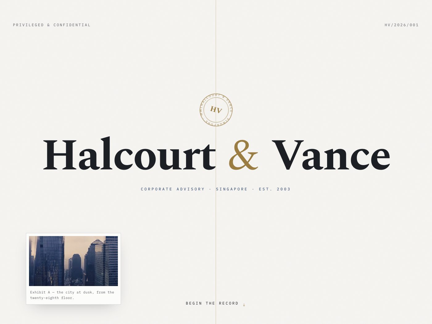 Halcourt & Vance